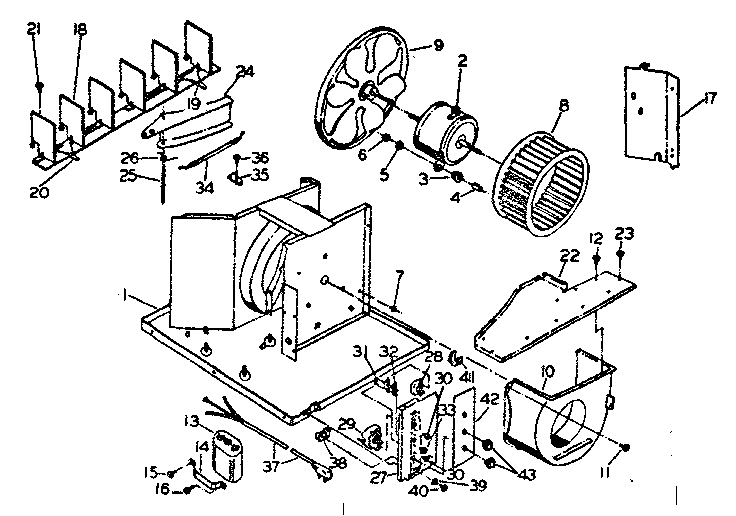 Electrical system & air handling parts