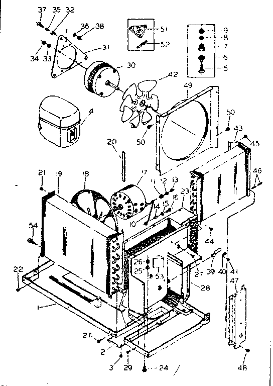 Refrigerating system & air handling parts