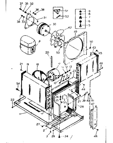 Refrigerating system & air handling parts