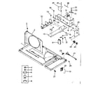 Kenmore 25372310 electrical system parts diagram