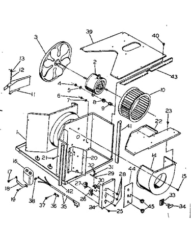 Electrical system & air handling parts