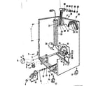 Kenmore 587720210 frame details diagram