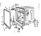 Kenmore 587720210 tub details diagram