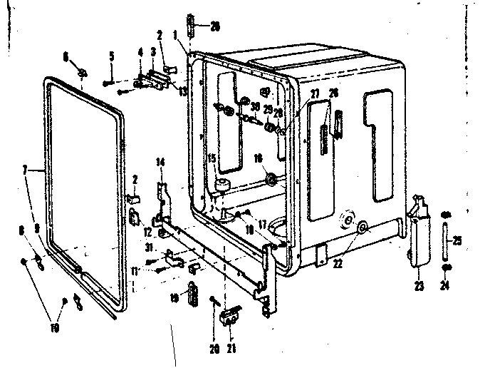 Tub details