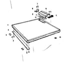 Kenmore 587720210 top details diagram