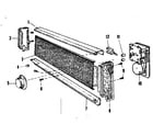 Kenmore 587720210 control panel details diagram