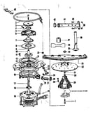 Motor, heater, and spray arm