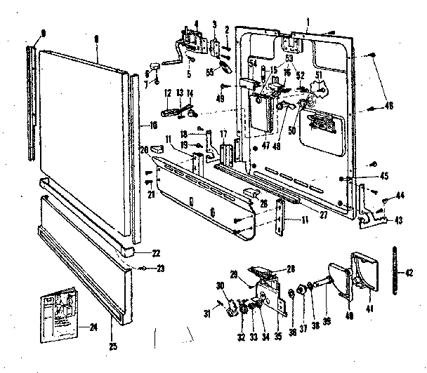 Door and access panel