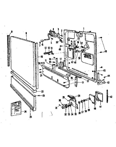 Door and access panel