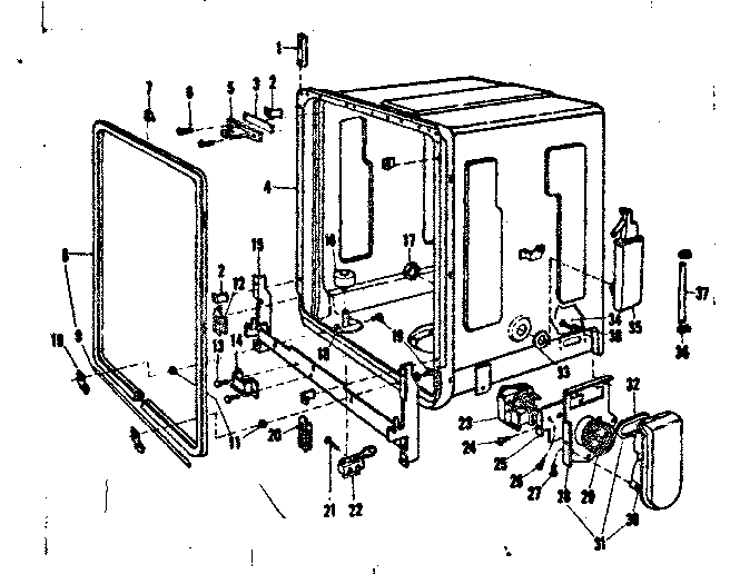 Tub details