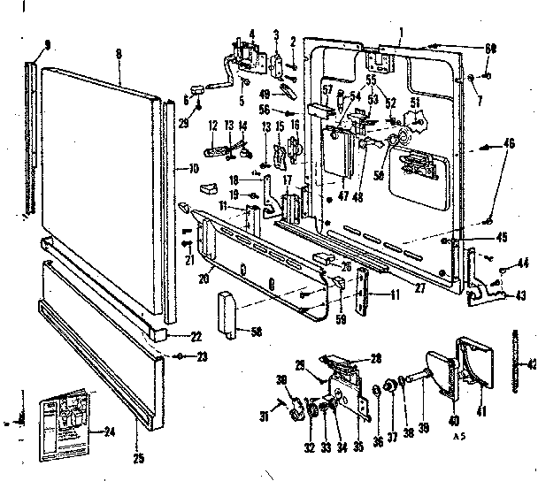 Door and access panel