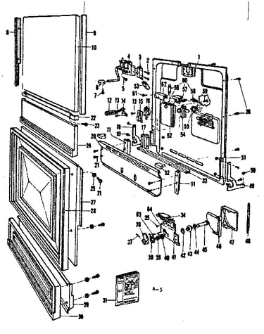 Door and access panel