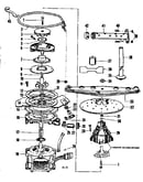 Motor, heater, and spray arm