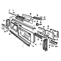 Kenmore 587720711 console diagram