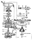 Motor, heater, and spray arm