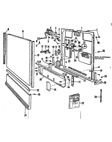 Door and access panel