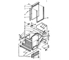 Kenmore 6657242600 container assembly diagram