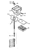 Power screw and ram assembly