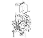 Kenmore 6657242601 container assembly diagram
