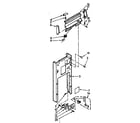 Kenmore 6657242601 panel and control assembly diagram