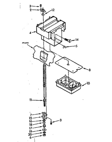 Power screw & ram assembly