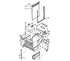 Kenmore 6657242702 container assembly diagram