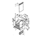Kenmore 6657242751 container assembly diagram