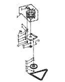Motor and drive assembly
