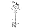 Kenmore 6657342300 power screw & ram assembly diagram