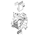 Kenmore 6657342300 container assembly diagram