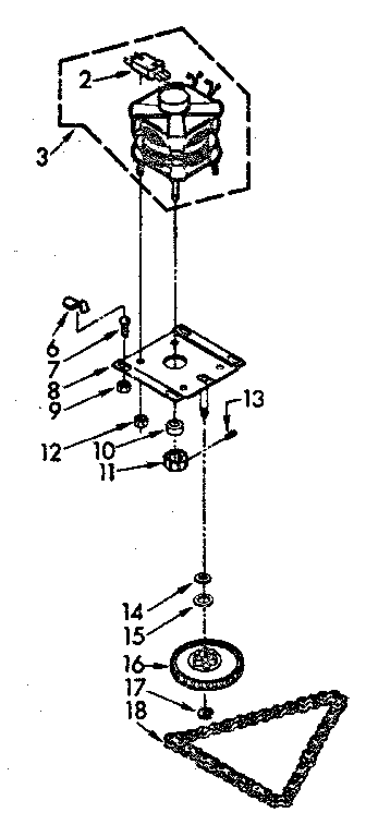 MOTOR & DRIVE ASSEMBLY