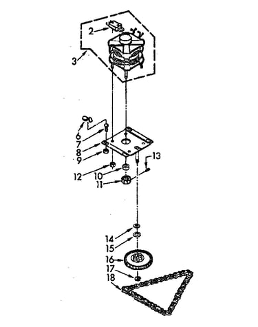 Motor & drive assembly