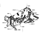 Kenmore CAT NO 4765 replacement parts diagram