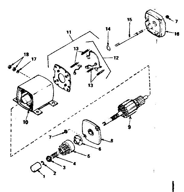 Starter motor