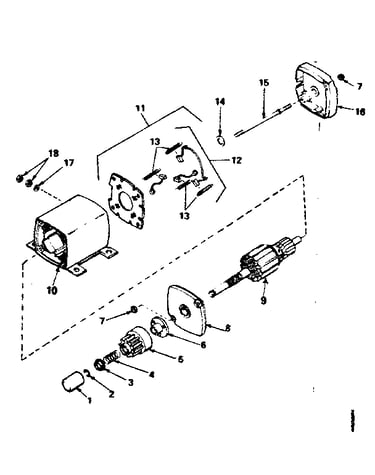 Starter motor