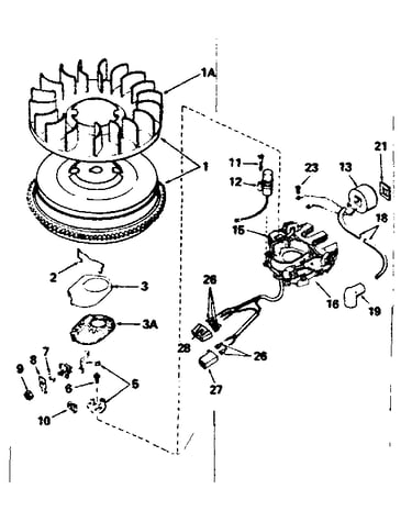 Alternator magneto