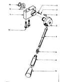 Lever shaft assembly