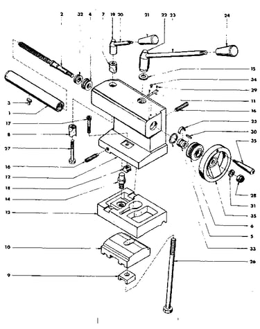 Tailstock barrel assembly