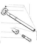 Handwheel and draw bar assembly