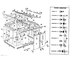 Sears 69660812 replacement parts diagram