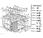 Sears 69660814 replacement parts diagram