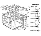 Sears 69660831 replacement parts diagram