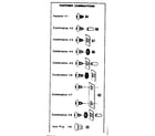 Sears 69660841 fastener combinations diagram