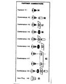 Fastener combinations