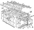 Sears 69660843 replacement parts diagram