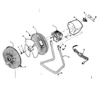 Kenmore 453810010 functional replacement parts diagram