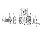Sears 535315570 fly reel assembly diagram