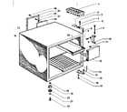 Kenmore 8457384 cabinet parts diagram