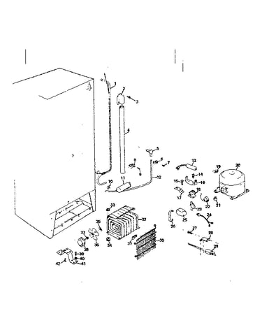 Freezer unit parts