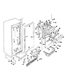 Freezer cabinet parts